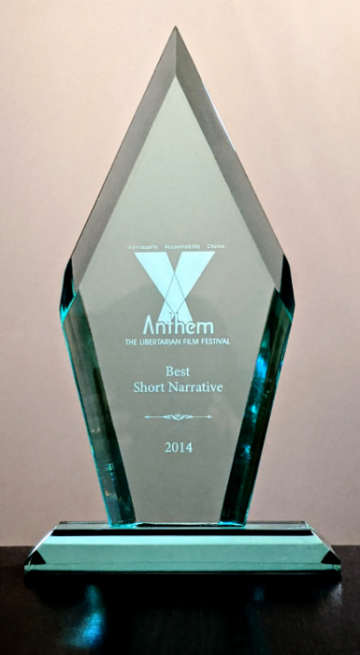 Cough's Anthem award from 2014